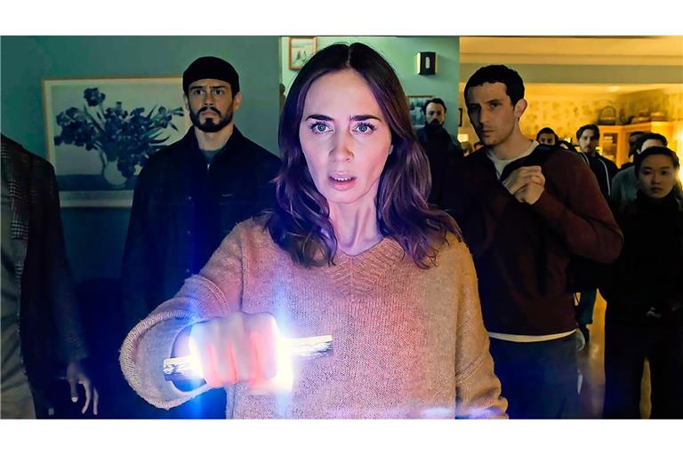 Margaret (Emily Blunt) kann plötzlich  die Gedanken und Gefühle ihrer Mitmenschen lesen