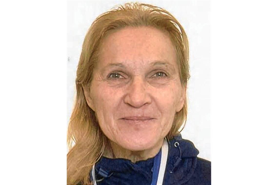 65-Jährige Frau aus Schwaikheim wird vermisst Margit B. wird vermisst.Foto: Polizei Aalen