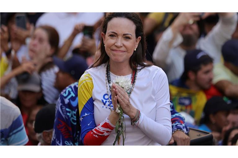 María Corina Machado ist die diesjährige Friedensnobelpreisträgerin. (Archivbild)