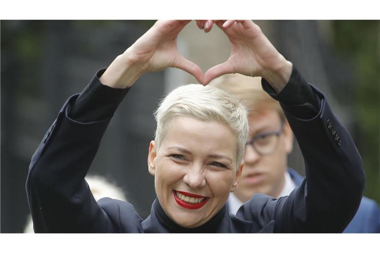 Maria Kolesnikowa, eine der wichtigsten Persönlichkeiten der belarussischen Opposition, wurde aus dem Gefängnis freigelassen. (Archivbild)