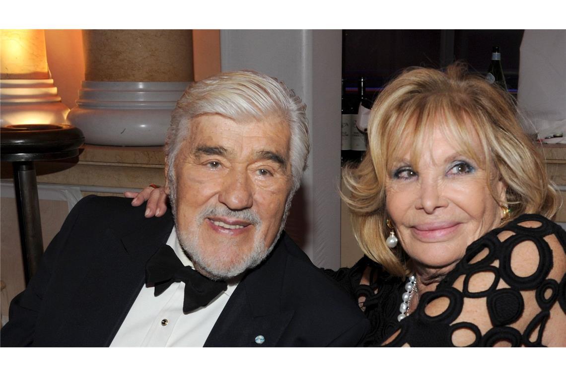 Mario Adorf mit seiner Ehefrau Monique. (Archivbild)