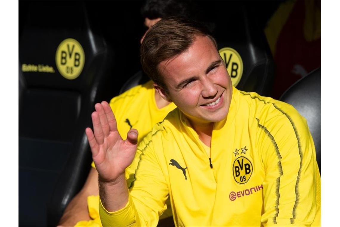 Mario Götze verlässt Dortmund - Matthäus empfiehlt Hertha Mario Götze wird den BVB verlassen. Foto: Bernd Thissen/dpa