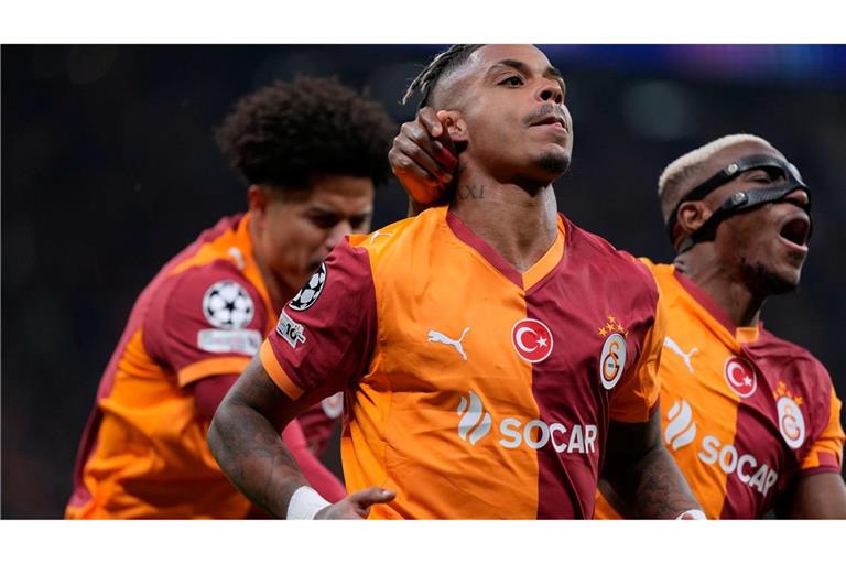 Mario Lemina gelang für Galatasaray der Siegtreffer gegen Liverpool.