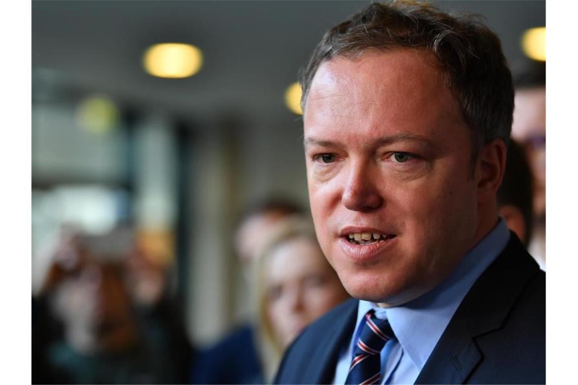 Mario Voigt, neuer CDU-Fraktionschef im Thüringer Landtag, ist zum neuen Chef der Thüringer CDU-Landtagsfraktion gewählt worden. Foto: Martin Schutt/dpa-Zentralbild/dpa