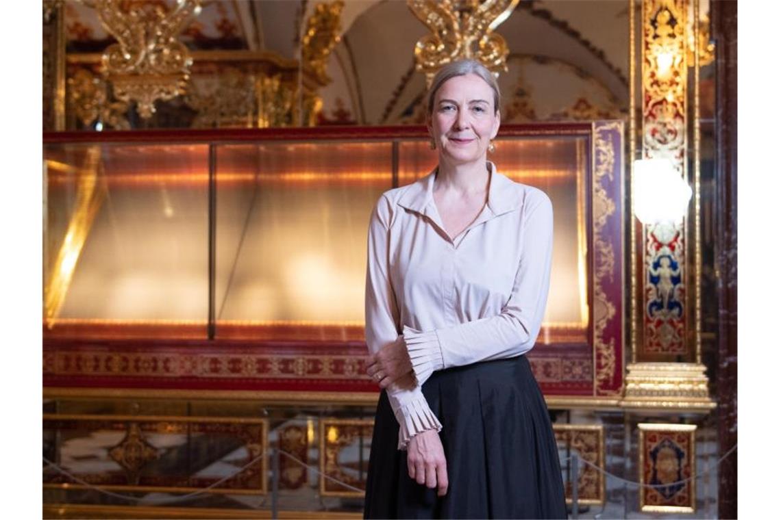 Die Jagd nach den Juwelen aus dem Grünen Gewölbe Marion Ackermann, Generaldirektorin der Staatlichen Kunstsammlungen Dresden. Foto: Sebastian Kahnert/dpa-Zentralbild/dpa