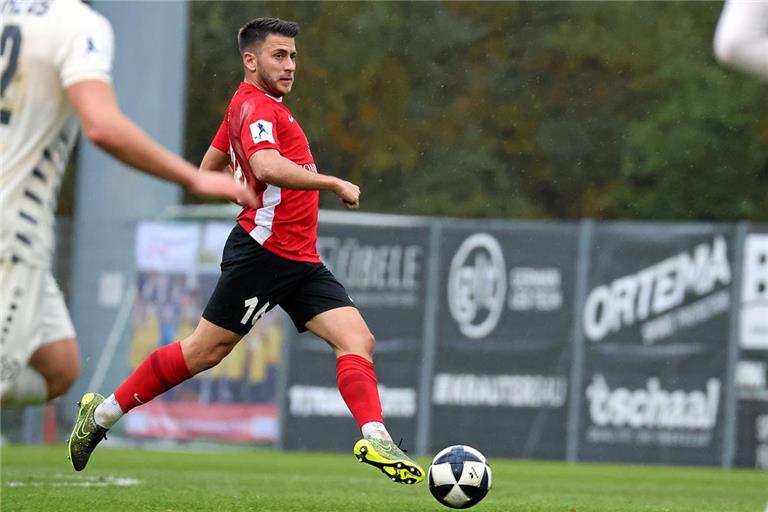 Marius Kunde ist einer der Spieler mit den meisten Einsatzzeiten im Großaspacher Kader. Foto: Alexander Becher