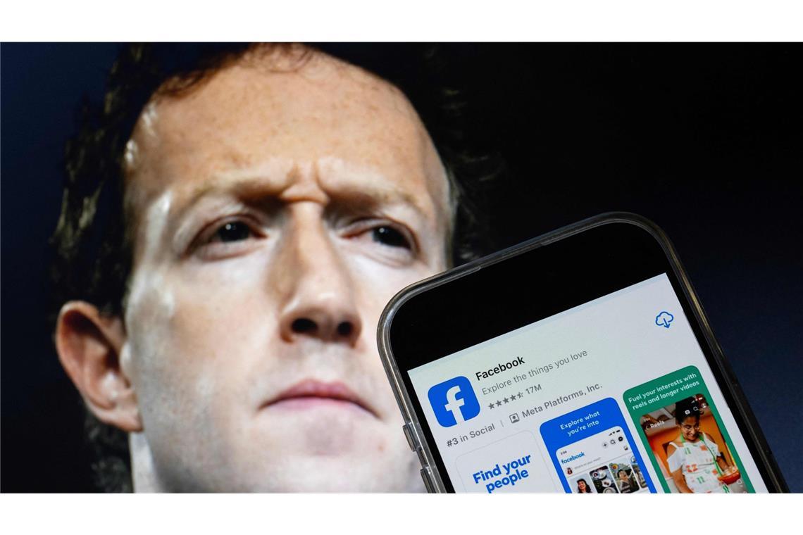 Meta will fünf Prozent der Mitarbeiter ersetzen Mark Zuckerberg will mehrere Tausend Beschäftigte durch Meta durch fähigere Mitarbeiter ersetzen. (Archivbild)
