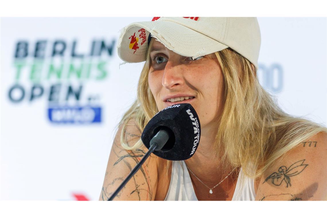 Marketa Vondrousova droht eine längere Sperre. (Archivbild)