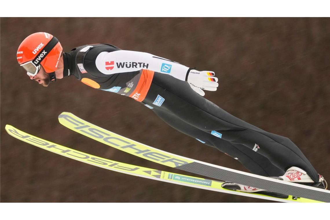 Große Bühne zum Abschied: Eisenbichler fliegt auf Rang zwei Markus Eisenbichler genießt in Planica seine letzten Flüge.