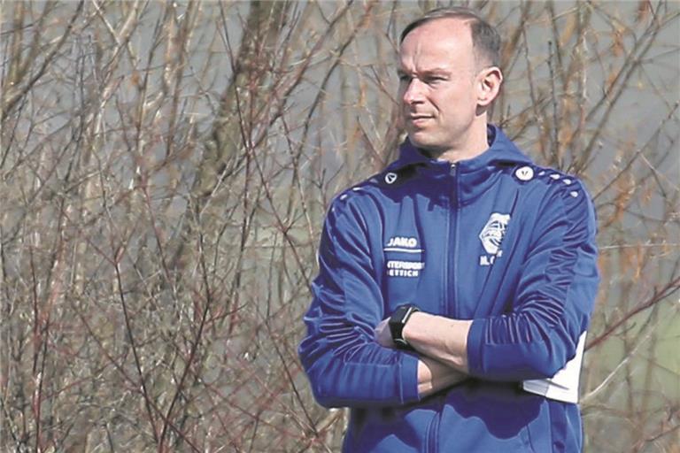 Markus Gentner trainiert auch in der nächsten Runde die Kleinaspacher. Foto: A. Becher