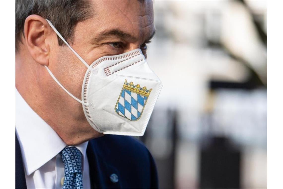 Söder warnt vor Kanzlerkandidatenkür mitten in Corona-Krise Markus Söder (CSU), Ministerpräsident von Bayern. Foto: Sven Hoppe/dpa/Archivbild