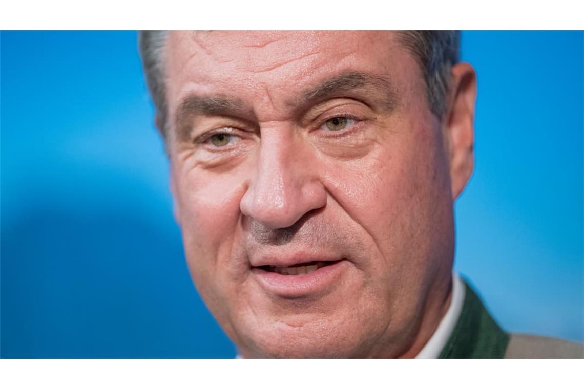 Markus Söder hat sich klar gegen ein AfD-Verbot ausgesprochen (Archivfoto).