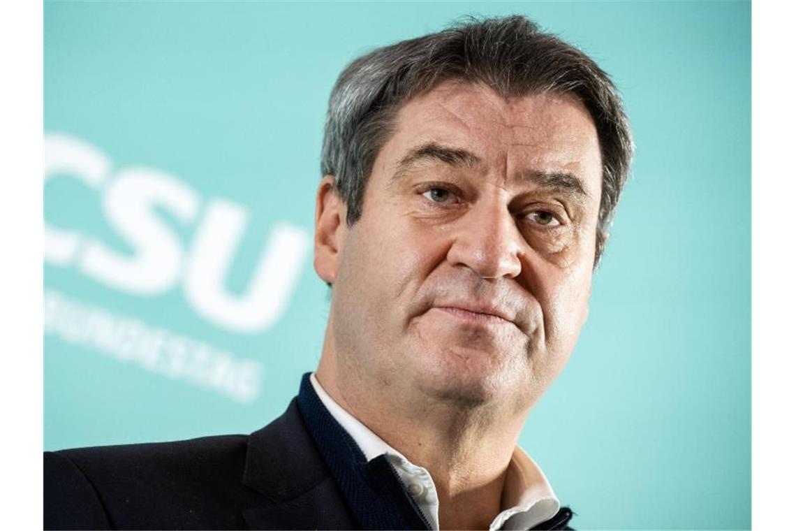 Rufe nach bundesweitem Aus für 2G-Regel im Einzelhandel Markus Söder macht Druck bei der Aufhebungen von Corona-Maßnahmen. Foto: Bernd von Jutrczenka/dpa