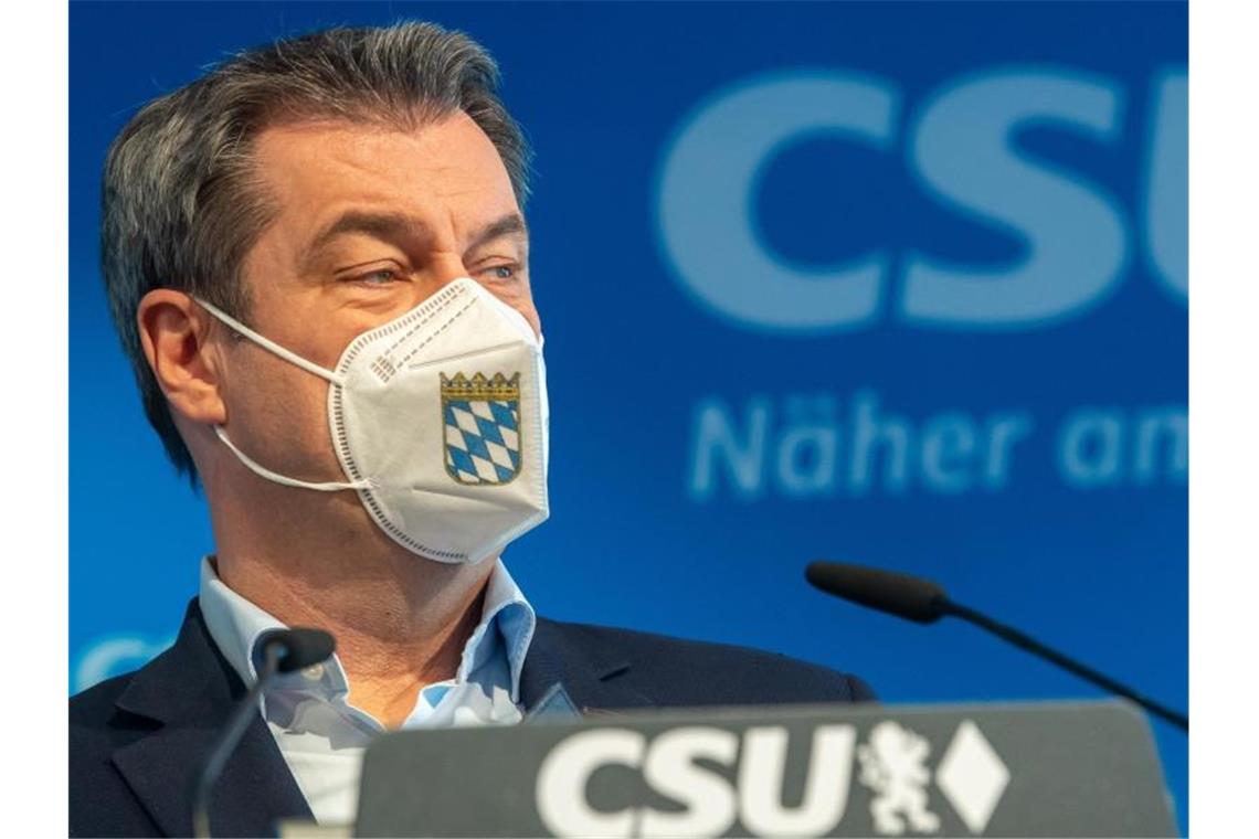 Markus Söder sagt: „Mir war klar, dass wir einen neuen Aufbruch brauchen.“. Foto: Peter Kneffel/dpa-Pool/dpa