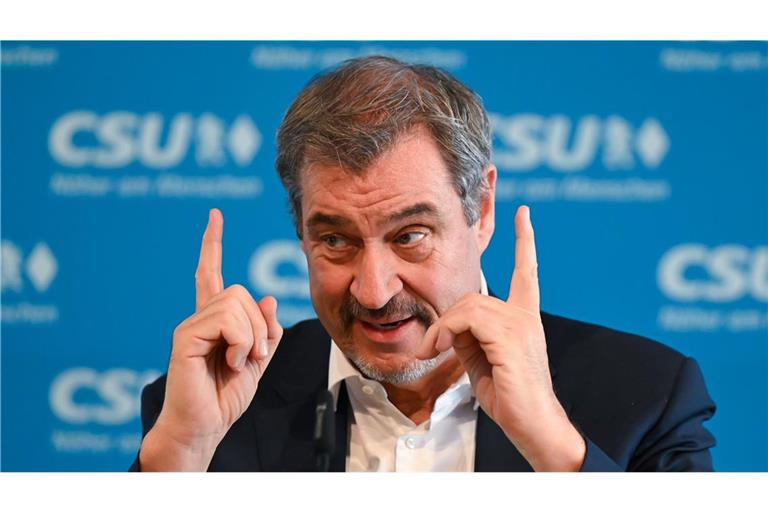 Markus Söder tritt familienfreundlicher auf als die heutige SPD.