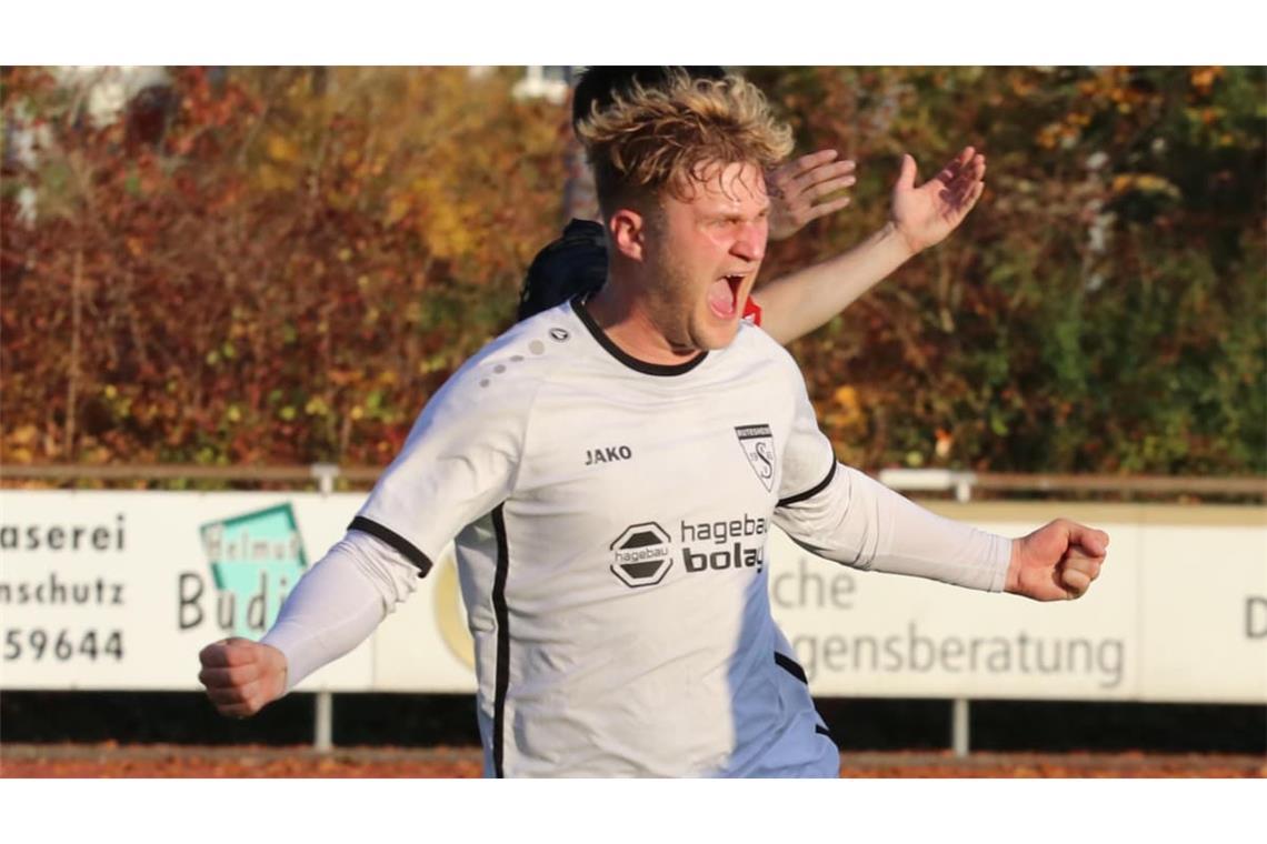 Markus Wellert erzielte den Ausgleich für die SKV Rutesheim zum 1:1 gegen den TSV Oberensingen.