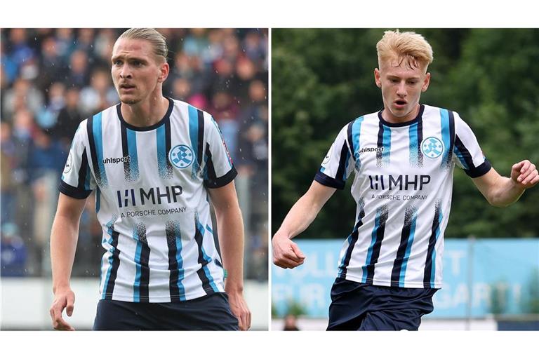 Marlon Faß (li.) und Oskar Hencke stehen in Trier nicht zur Verfügung.     
Fotos: Baumann