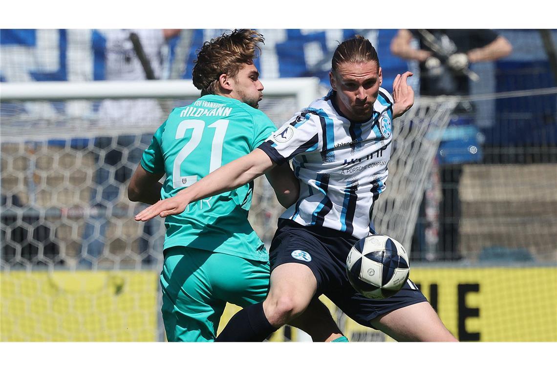 Marlon Faß und die Kickers wollen zurück in die Erfolgsspur.