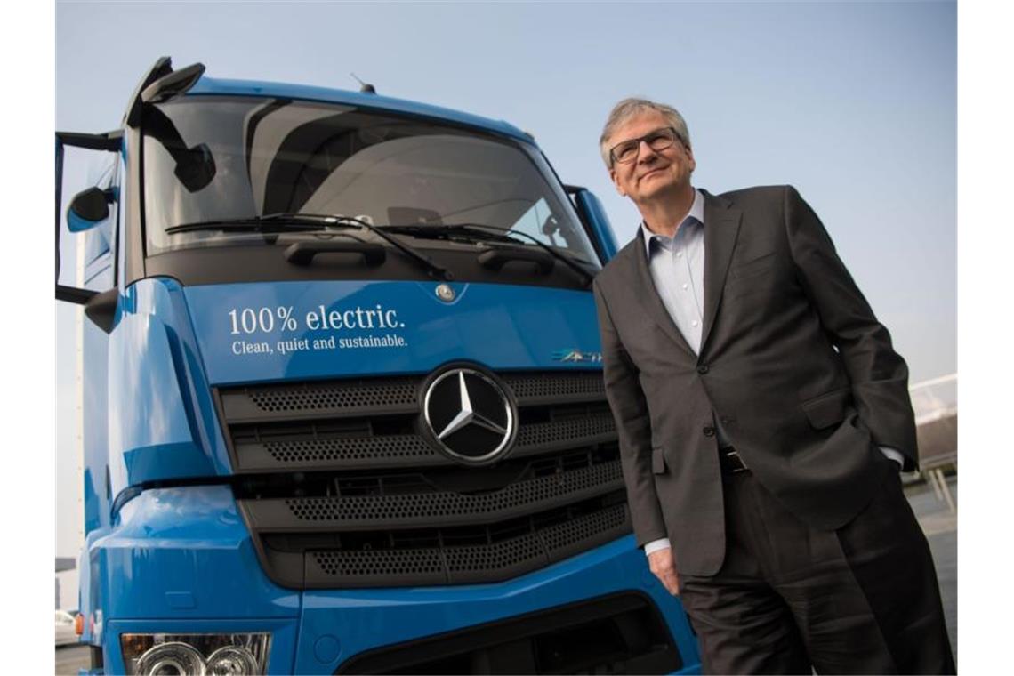 Martin Daum, Vorstandsmitglied der Daimler AG und Leiter Daimler Trucks & Buses. Foto: Marijan Murat/dpa/Archiv