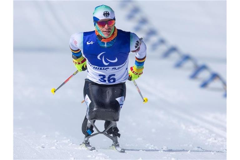 Martin Fleig wurde beim Sprintrennen Fünfter. Foto: Jens Büttner/dpa-Zentralbild/dpa