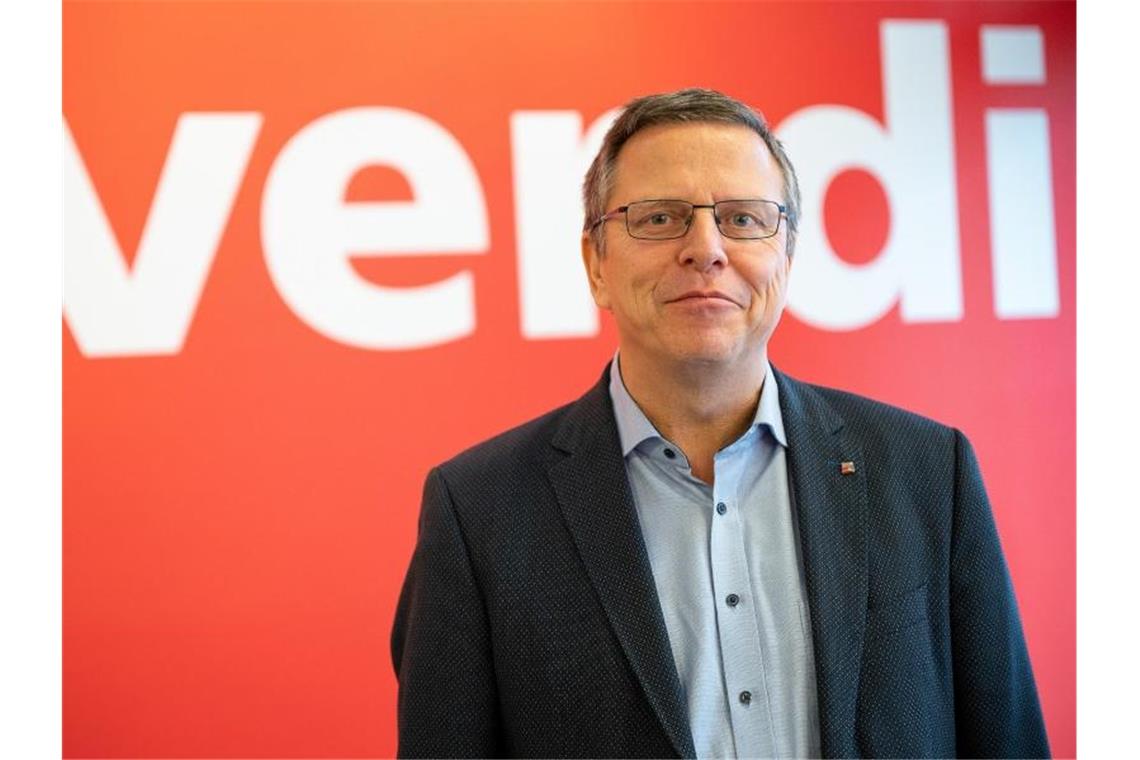 Martin Gross, Landesbezirksleiter der Gewerkschaft Verdi in Baden-Württemberg. Foto: Sebastian Gollnow/dpa/Archivbild