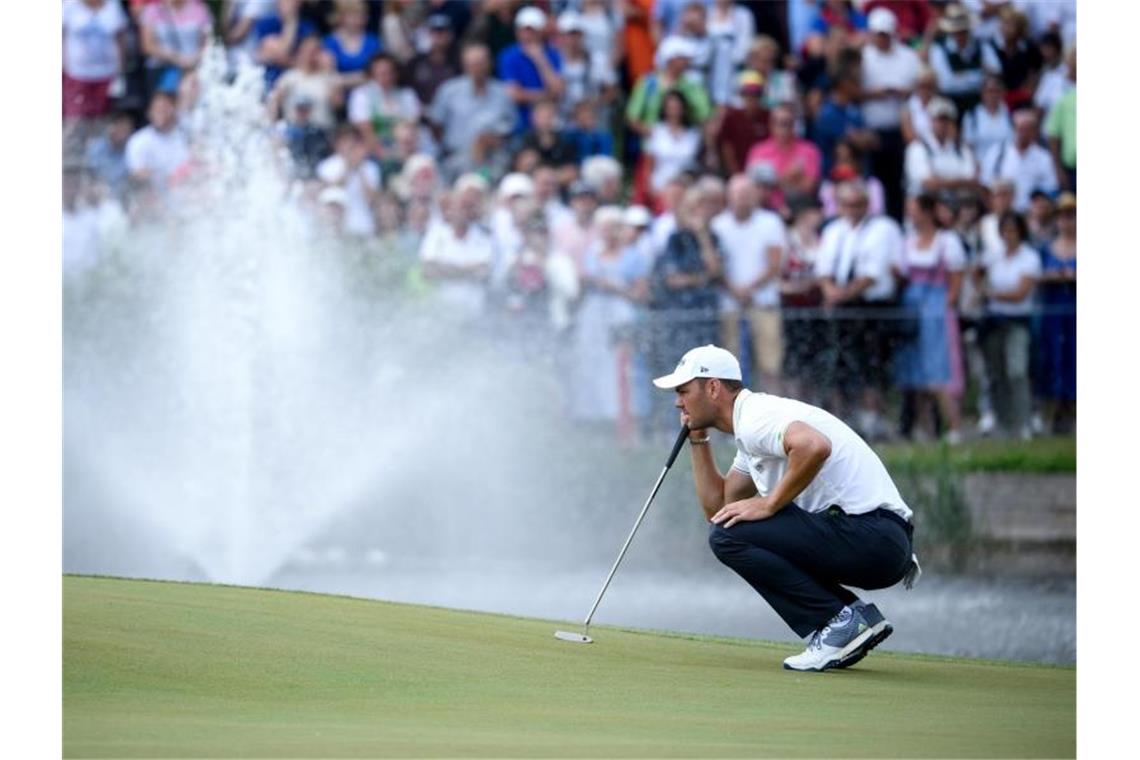 Schwacher Kaymer muss Führung in Eichenried abgeben Martin Kaymer erlebte einen rabenschwarzen Tag. Foto: Sven Hoppe