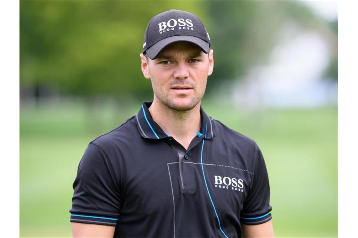 Martin Kaymer fuhr in diesem Sommer das erste Mal einen Bagger. Foto: Sven Hoppe