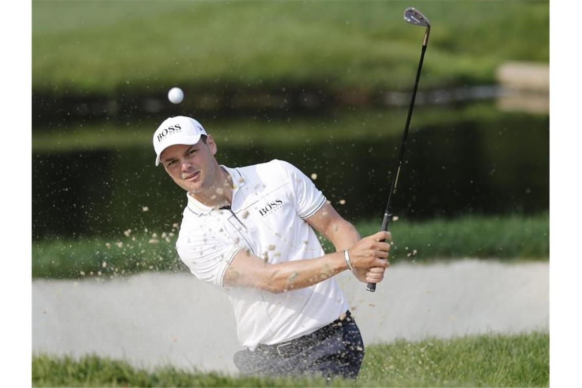 Martin Kaymer spielte am zweiten Tag der US Open nur eine 75er-Runde. Foto: Jay Laprete/AP