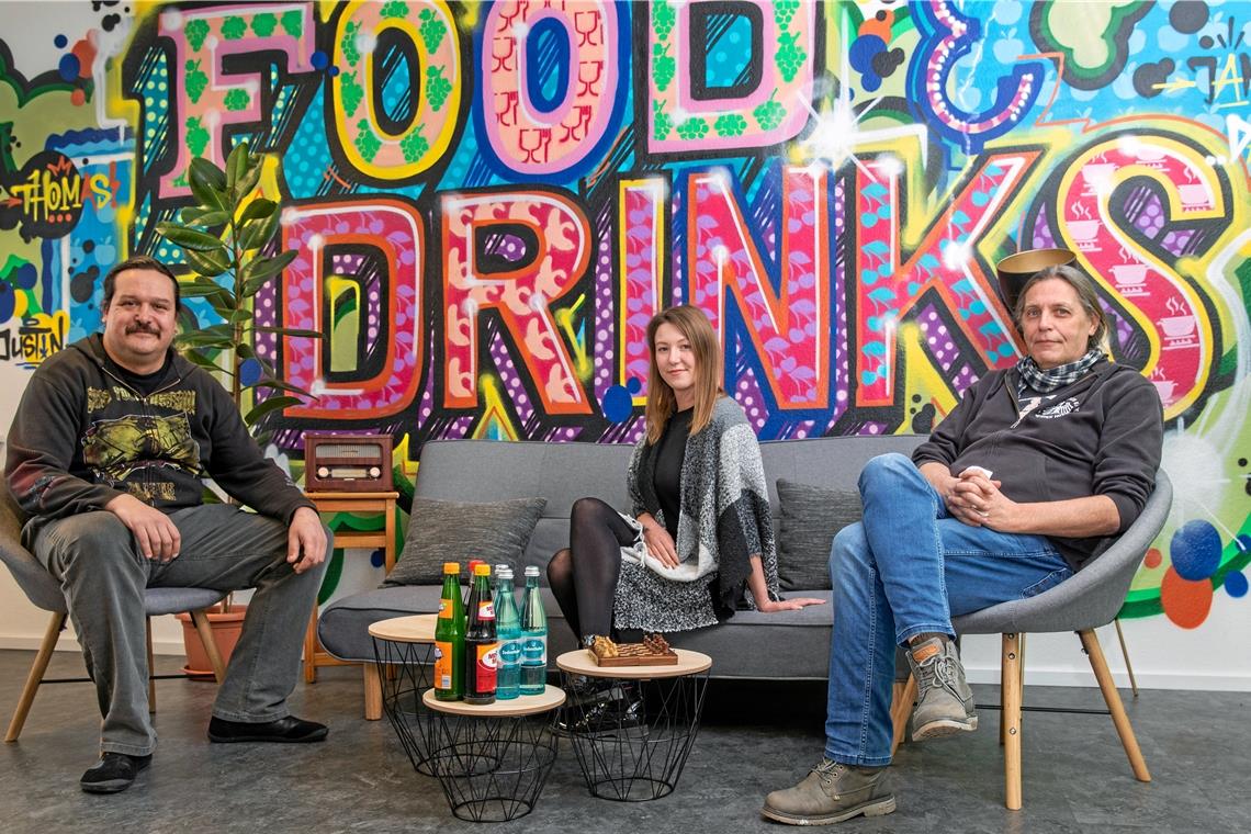 Streetworkprojekt für Jugendliche startet Martin Ott, Franziska Treffert und Karsten Runge (von links) sind Ansprechpartner für Jugendliche in Schwierigkeiten. Foto: A. Becher