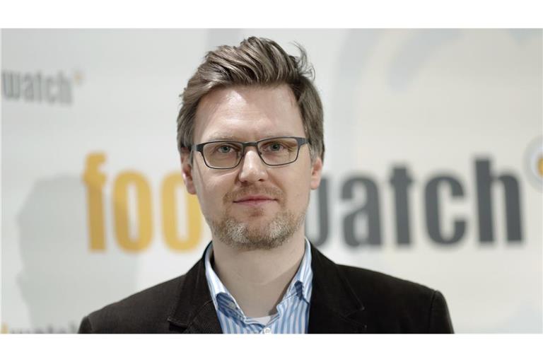 Martin Rücker, Geschäftsführer Foodwatch Deutschland: Die Verbraucherorganisation hat die Wahl zu ihrem Negativpreis "Goldener Windbeutel" eröffnet.