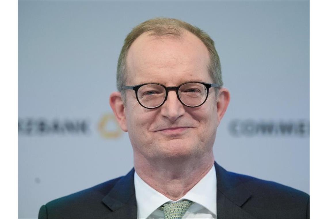 Martin Zielke, Vorstandschef der Commerzbank. Foto: Boris Roessler/dpa