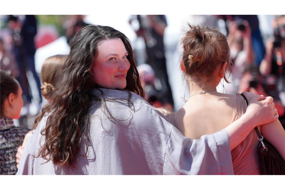 Das sind die Favoriten beim Filmfestival Cannes Mascha Schilinski bei der Premiere ihres Films in Cannes.