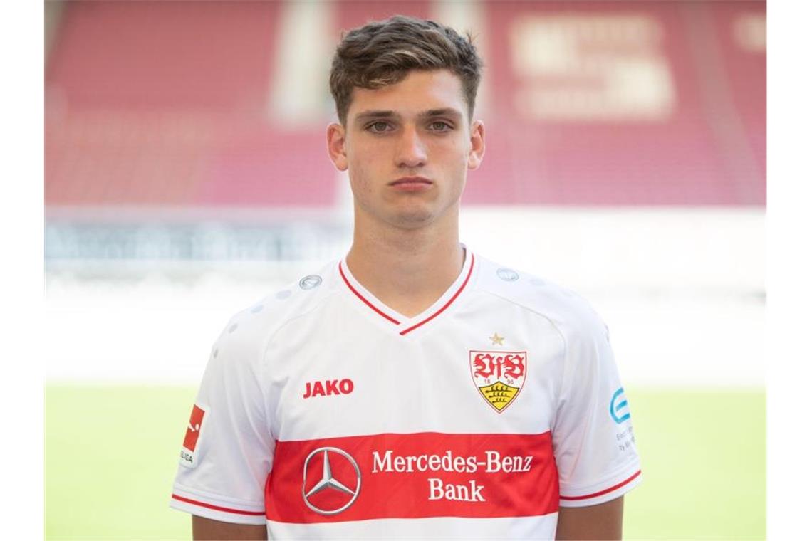 VfB-Mannschaftstraining: Sosa, Klimowicz und Stenzel zurück Mateo Klimowicz vom VfB Stuttgart. Foto: Marijan Murat/dpa/Archivbild