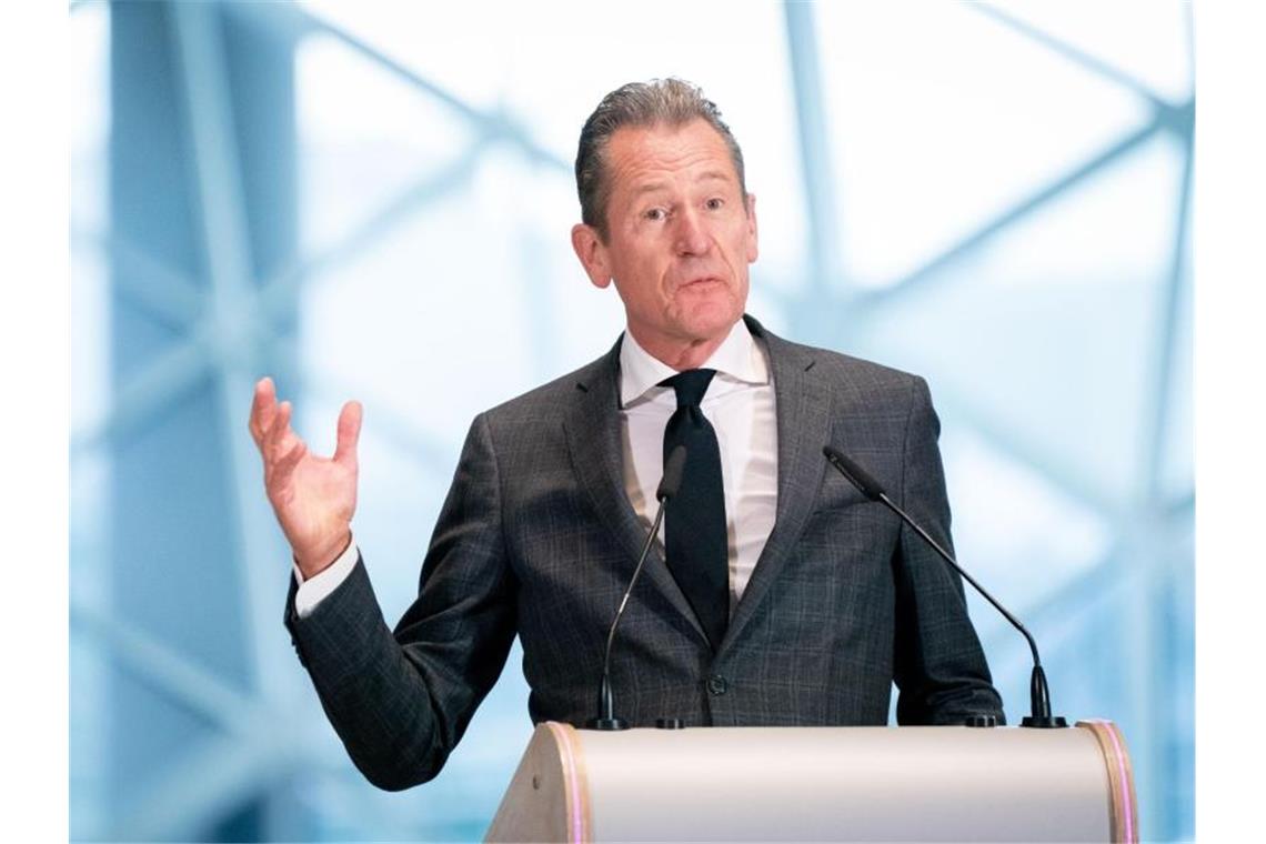 Funke Mediengruppe kritisiert Verleger-Präsident Döpfner Mathias Döpfner ist seit 2016 Präsident des Bundesverbands Digitalpublisher und Zeitungsverleger (BDZV). Foto: Kay Nietfeld/dpa