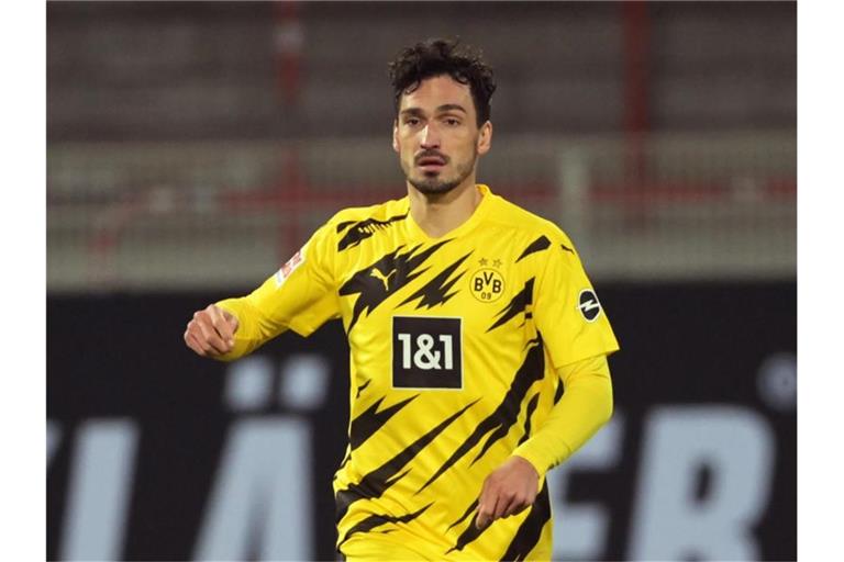 Mats Hummels in Aktion für den BVB. Foto: Soeren Stache/dpa-Zentralbild/dpa/Archivbild