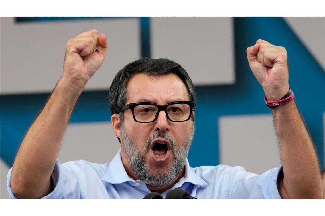 Matteo Salvini spricht von "Schande". (Archivbild)