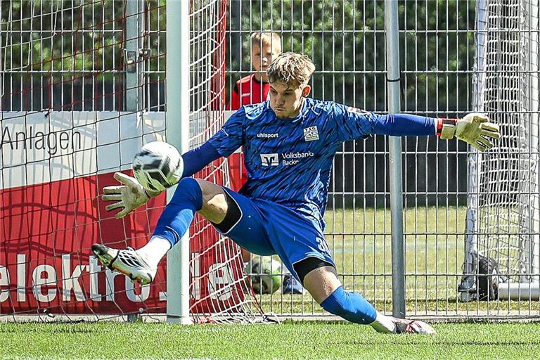 Maurice Brauns überzeugt seit Saisonbeginn mit starken Leistungen und bringt der TSG-Defensive Stabilität. Foto: Alexander Becher