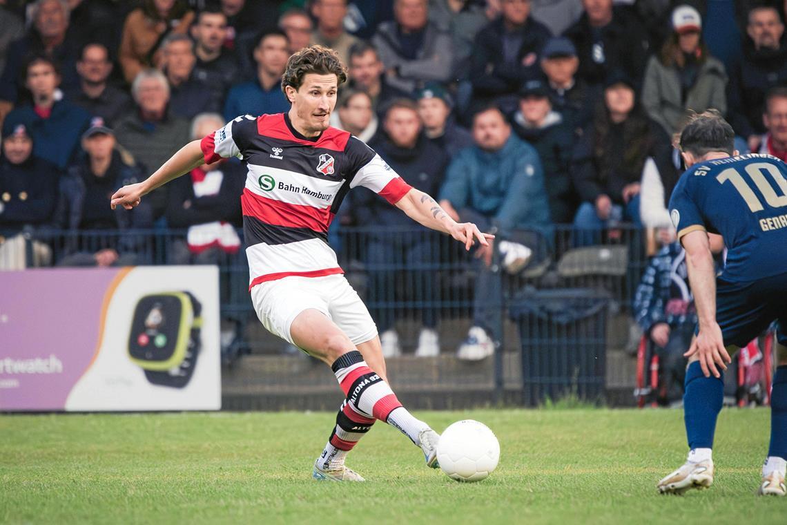 Max Düwel ist ab sofort statt für Altona für Großaspach am Ball. Foto: Imago