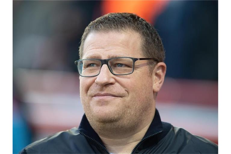 Max Eberl, Sportdirektor von Borussia Mönchengladbach. Foto: Soeren Stache/dpa-Zentralbild/dpa