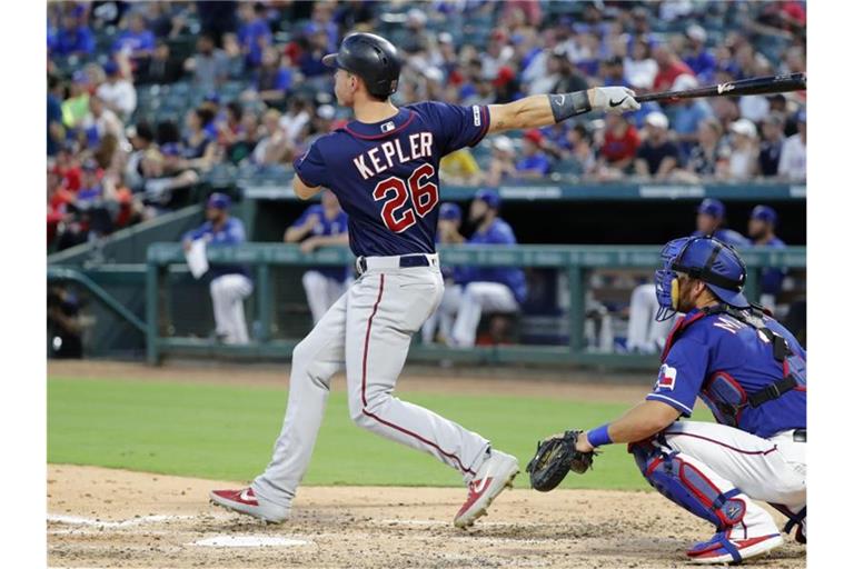 Max Kepler erzielte seinen 33. Homerun. Foto: Tony Gutierrez/AP