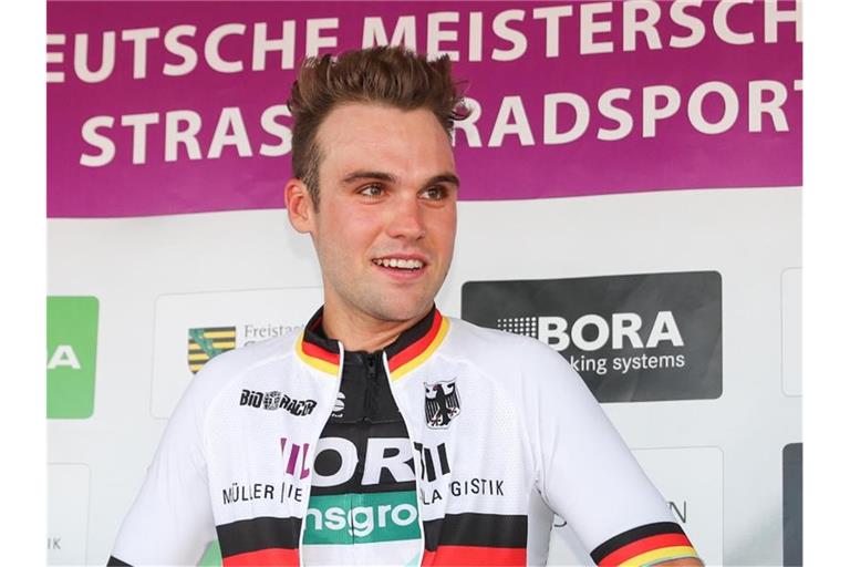 Max Schachmann ist beim Königsrennen der Straßenrad-WM der größte deutsche Hoffnungsträger. Foto: Jan Woitas/dpa-Zentralbild/dpa