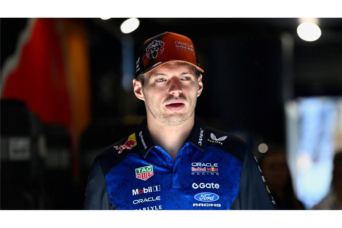Max Verstappen erlebte einen schlechten Start in das Rennwochenende.
