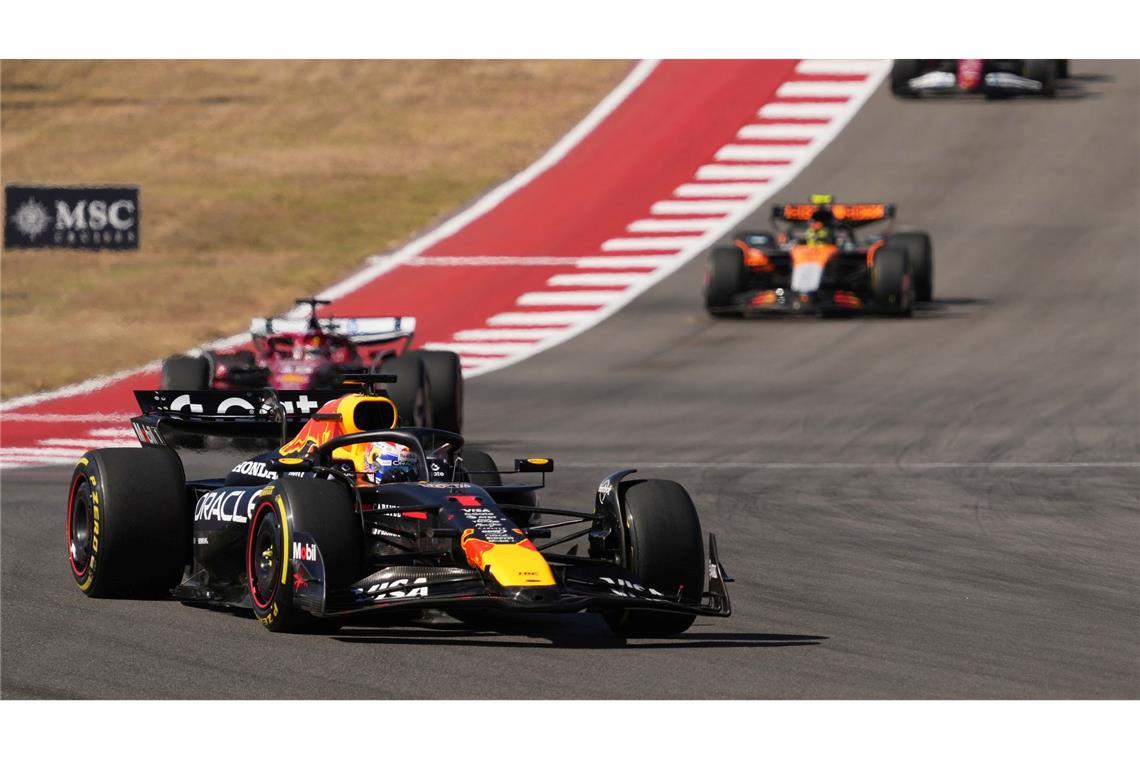 Perfekter Texas-Ritt für Verstappen: WM-Chance "ist da" Max Verstappen fuhr in Austin einen ungefährdeten Start-Ziel-Sieg ein.