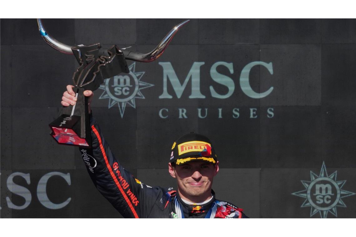 Perfekter Texas-Ritt für Verstappen: WM-Chance "ist da" Max Verstappen holt im Titelkampf immer mehr auf.
