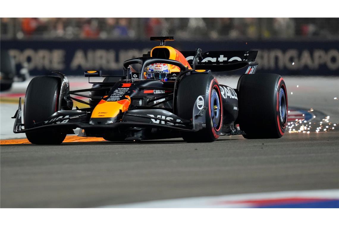 Max Verstappen muss weiter auf seinen ersten Singapur-Sieg warten.