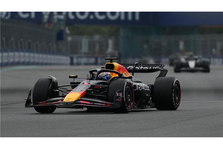 Max Verstappens Team will für ihn Platz drei in Miami erstreiten.
