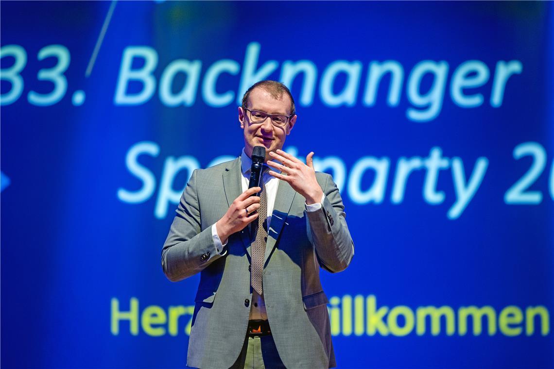 Maximilian Friedrich // 33. Backnanger Sportparty am 27.2.2026 im Backnanger Bür...