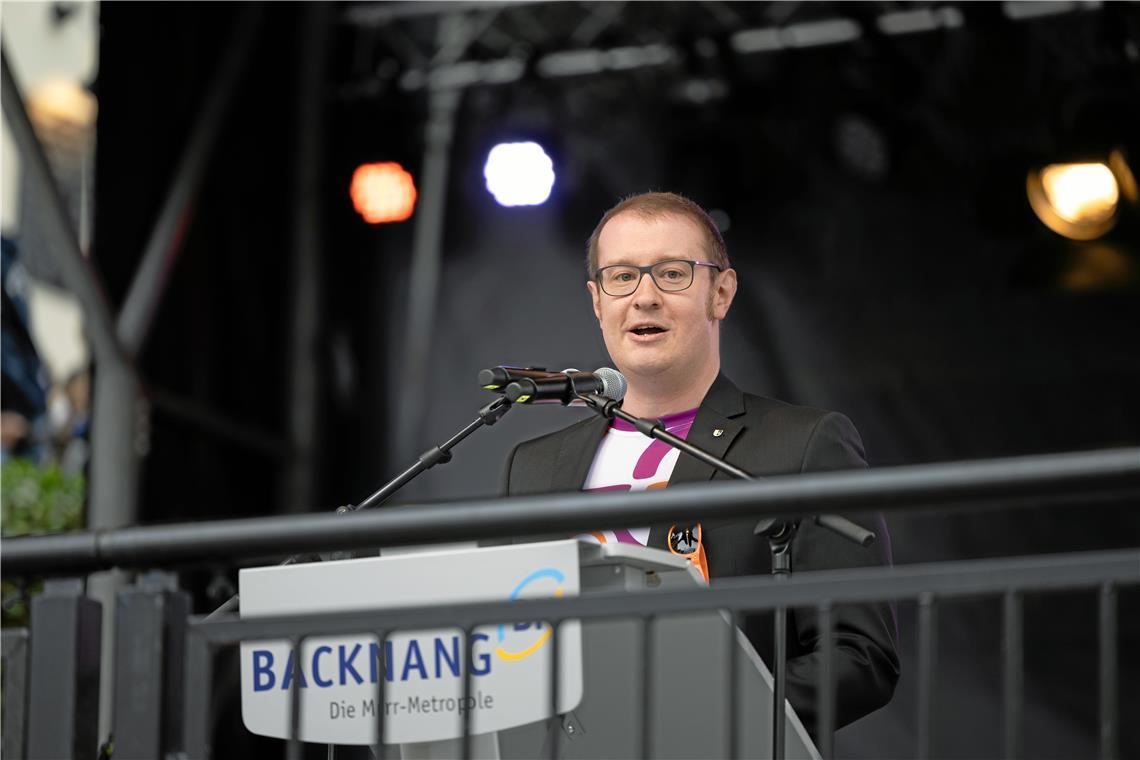 Maximilian Friedrich // 52. Backnanger Straßenfest, Eröffnungstag, Freitag