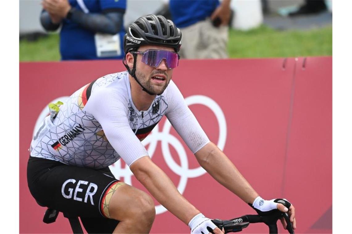 Radprofi Schachmann ohne Happy End nach Corona-Schock Maximilian Schachmann konnte im Finale nicht mehr folgen und wurde Zehnter. Foto: Sebastian Gollnow/dpa