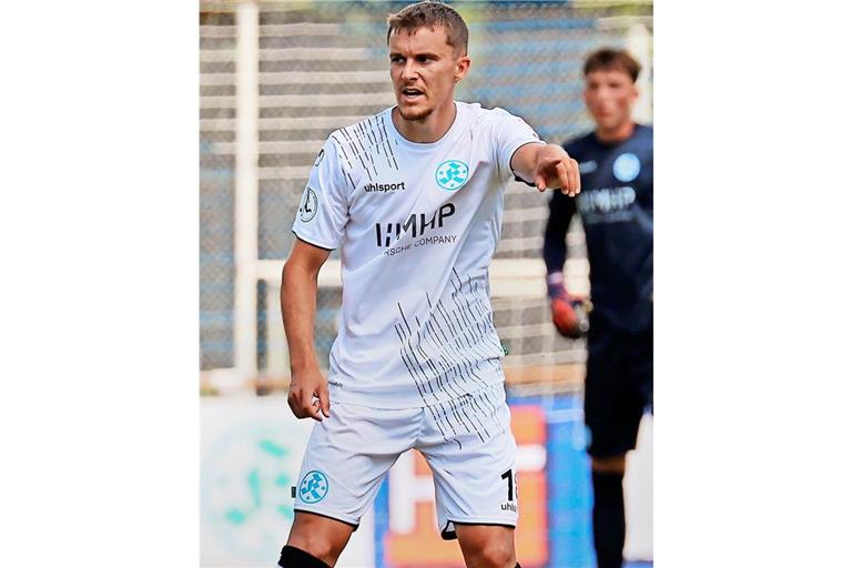 Maximilian Zaiser ist bei den Kickers auf der Sechser-Position gesetzt